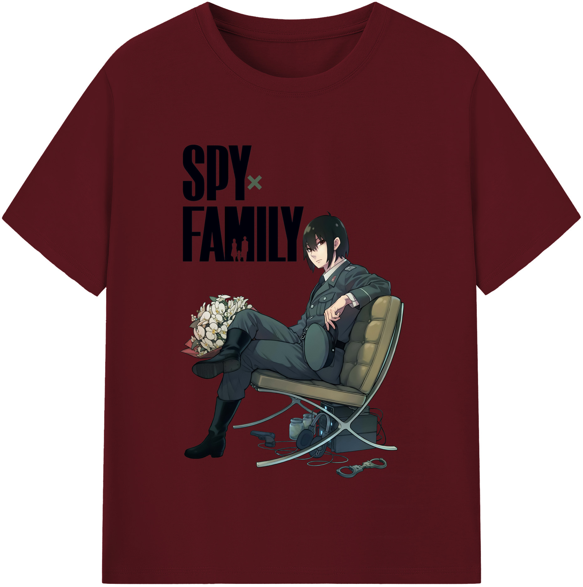 （画像用） SPY×FAMILY间谍家家酒 綿100％半袖Tシャツ（フロントプリント）